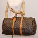 LOUIS VUITTON Monogram Keepall 60 Boston Bag M41422 LV Auth BD1893-25
