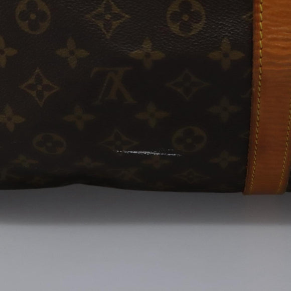 LOUIS VUITTON Monogram Keepall 60 Boston Bag M41422 LV Auth BD1893