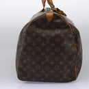 LOUIS VUITTON Monogram Keepall 60 Boston Bag M41422 LV Auth BD1893-4