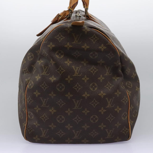 LOUIS VUITTON Monogram Keepall 60 Boston Bag M41422 LV Auth BD1893