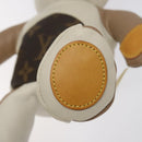 LOUIS VUITTON Monogram Teddy Bear Dudului GI0142 LV Auth BD1894-18