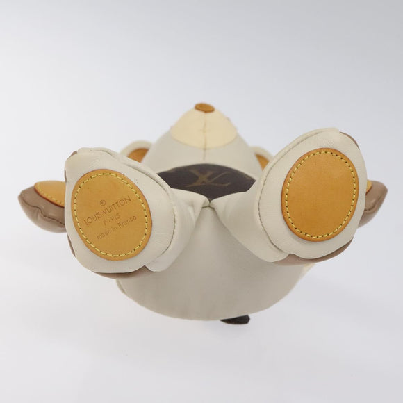 LOUIS VUITTON Monogram Teddy Bear Dudului GI0142 LV Auth BD1894