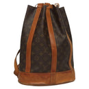 LOUIS VUITTON Monogram Randonnee PM Shoulder Bag M42243 LV Auth BD1903-1