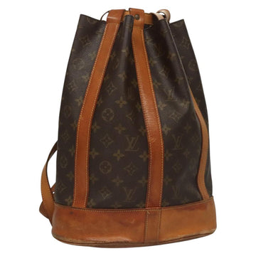 LOUIS VUITTON Monogram Randonnee PM Shoulder Bag M42243 LV Auth BD1903