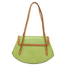 LOUIS VUITTON Vernis Biscayne Bay PM Shoulder Bag Peppermint M91289 Auth BD1918-2