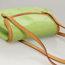 LOUIS VUITTON Vernis Biscayne Bay PM Shoulder Bag Peppermint M91289 Auth BD1918-6