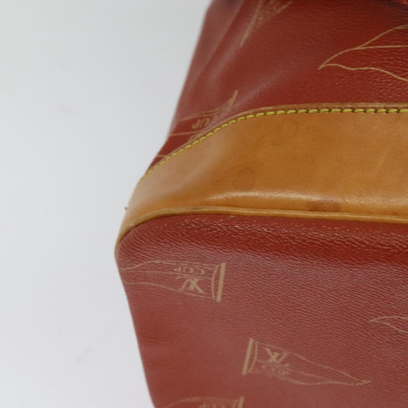 LOUIS VUITTON LV CUP Saint Tropez Shoulder Bag Red M80026 LV Auth BD1921