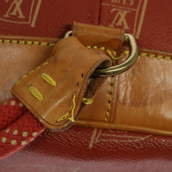 LOUIS VUITTON LV CUP Saint Tropez Shoulder Bag Red M80026 LV Auth BD1921