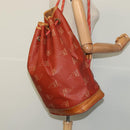 LOUIS VUITTON LV CUP Saint Tropez Shoulder Bag Red M80026 LV Auth BD1921-22