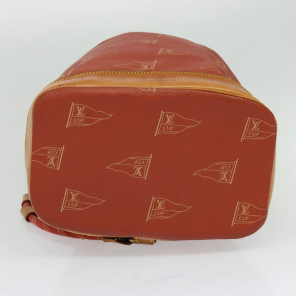 LOUIS VUITTON LV CUP Saint Tropez Shoulder Bag Red M80026 LV Auth BD1921