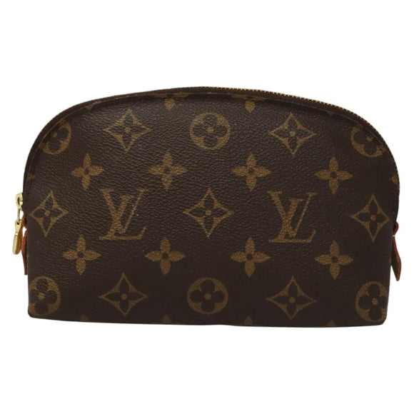 LOUIS VUITTON Monogram Pochette Cosmetic PM Cosmetic Pouch M47515 LV Auth BD1941
