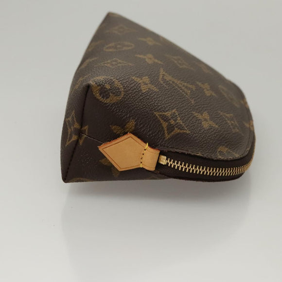 LOUIS VUITTON Monogram Pochette Cosmetic PM Cosmetic Pouch M47515 LV Auth BD1941
