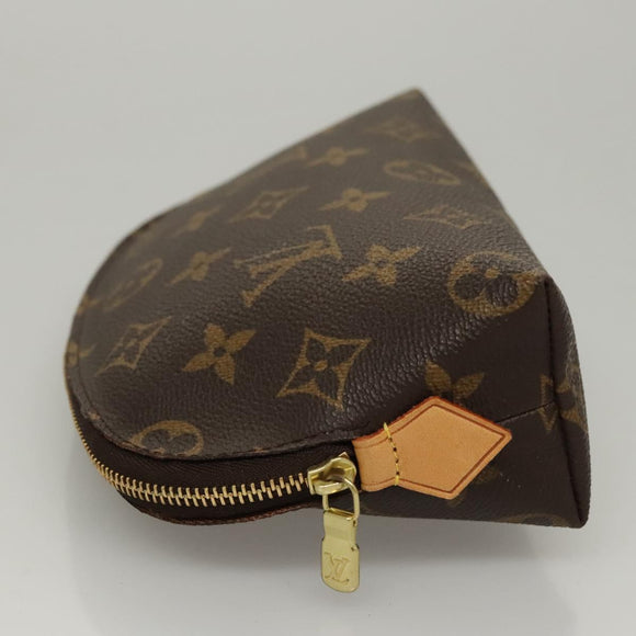 LOUIS VUITTON Monogram Pochette Cosmetic PM Cosmetic Pouch M47515 LV Auth BD1941