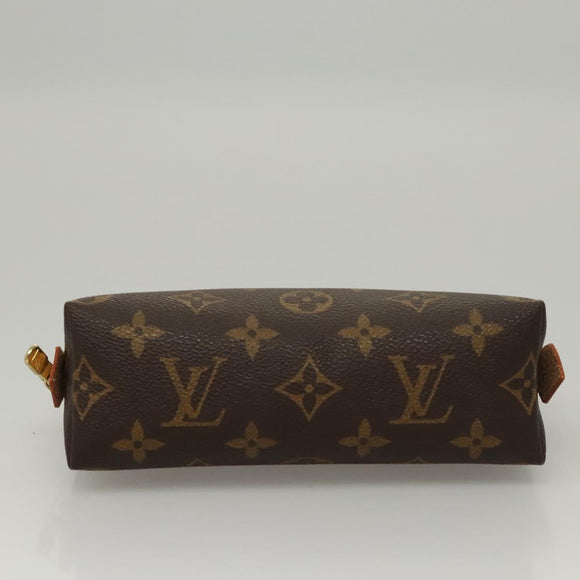 LOUIS VUITTON Monogram Pochette Cosmetic PM Cosmetic Pouch M47515 LV Auth BD1941