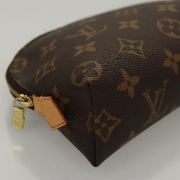 LOUIS VUITTON Monogram Pochette Cosmetic PM Cosmetic Pouch M47515 LV Auth BD1941
