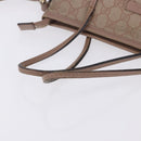 GUCCI GG Supreme Handtas PVC 2-weg Roze 353440 Auth BD1945-8