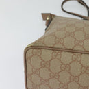 GUCCI GG Supreme Hand Bag PVC 2way Pink 353440 Auth BD1945-16