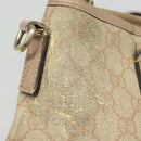 GUCCI GG Supreme Hand Bag PVC 2way Pink 353440 Auth BD1945-9