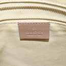 GUCCI GG Supreme Hand Bag PVC 2way Pink 353440 Auth BD1945-19