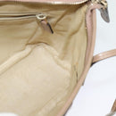 GUCCI GG Supreme Hand Bag PVC 2way Pink 353440 Auth BD1945-20