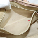 GUCCI GG Supreme Hand Bag PVC 2way Pink 353440 Auth BD1945-11