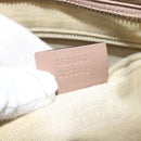 GUCCI GG Supreme Hand Bag PVC 2way Pink 353440 Auth BD1945-12