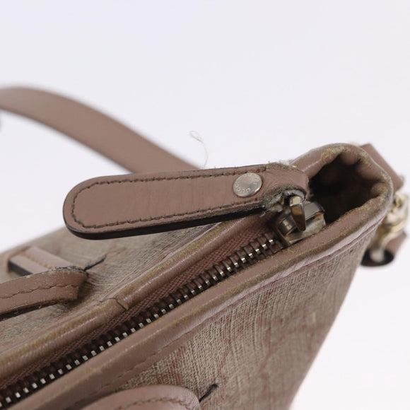 GUCCI GG Supreme Handtas PVC 2-weg Roze 353440 Auth BD1945