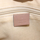 GUCCI GG Supreme Handtas PVC 2-weg Roze 353440 Auth BD1945-25