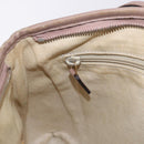 GUCCI GG Supreme Handtas PVC 2-weg Roze 353440 Auth BD1945-29