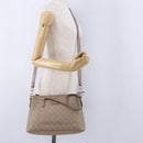 GUCCI GG Supreme Handtas PVC 2-weg Roze 353440 Auth BD1945-32