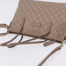 GUCCI GG Supreme Handtas PVC 2-weg Roze 353440 Auth BD1945-5