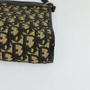 Christian Dior Shoulder Bag Navy Gold Auth BD1963-14