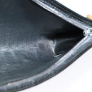 Christian Dior Shoulder Bag Navy Gold Auth BD1963-17