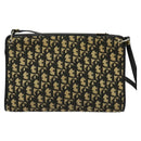 Christian Dior Shoulder Bag Navy Gold Auth BD1963-2