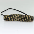 Christian Dior Shoulder Bag Navy Gold Auth BD1963-5