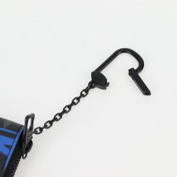 LOUIS VUITTON Eclipse Multicolor Pochette Cles Coin Purse M81795 Auth BD1968AM