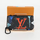 LOUIS VUITTON Eclipse Multicolor Pochette Cles Coin Purse M81795 Auth BD1968AM-12