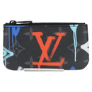 LOUIS VUITTON Eclipse Multicolor Pochette Cles Coin Purse M81795 Auth BD1968AM-13