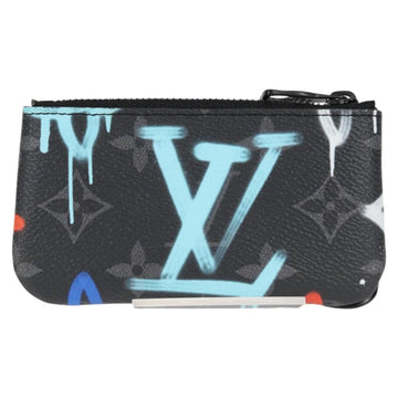 LOUIS VUITTON Eclipse Multicolor Pochette Cles Coin Purse M81795 Auth BD1968AM - 0