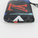 LOUIS VUITTON Eclipse Multicolor Pochette Cles Coin Purse M81795 Auth BD1968AM-4