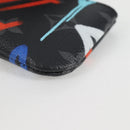 LOUIS VUITTON Eclipse Multicolor Pochette Cles Coin Purse M81795 Auth BD1968AM-14