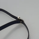 Salvatore Ferragamo Hand Bag Enamel 2way Blue Auth BD197-9