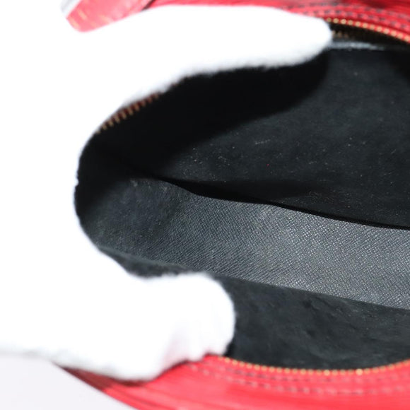 LOUIS VUITTON Epi Jeune Fille MM Shoulder Bag Red M52157 LV Auth BD1993