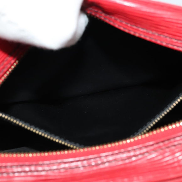 LOUIS VUITTON Epi Jeune Fille MM Shoulder Bag Red M52157 LV Auth BD1993