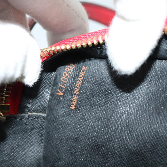 LOUIS VUITTON Epi Jeune Fille MM Shoulder Bag Red M52157 LV Auth BD1993