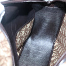 Christian Dior Trotter Canvas Hand Bag Brown Gold Auth BD2000-17