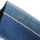 GUCCI Shoulder Bag Leather Navy Gold Auth BD2006-12