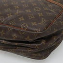 LOUIS VUITTON Monogram Reporter GM Shoulder Bag M45252 LV Auth BD201-9