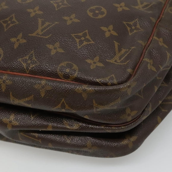 LOUIS VUITTON Monogram Reporter GM Shoulder Bag M45252 LV Auth BD201