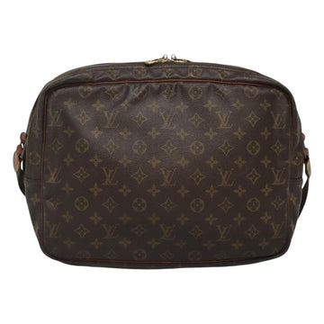 LOUIS VUITTON Monogram Reporter GM Shoulder Bag M45252 LV Auth BD201 - 0